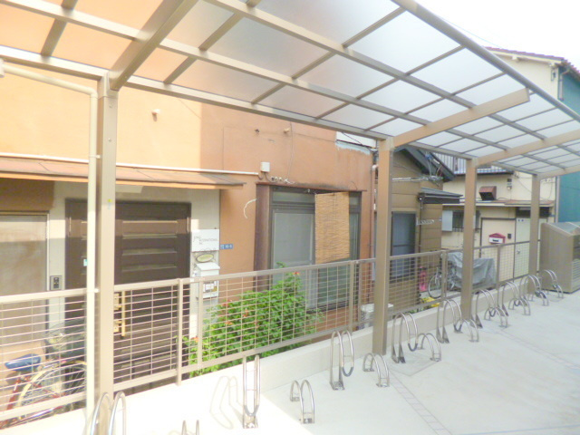 へーベル柏木のその他共用部分|☆屋根付きの駐輪場☆