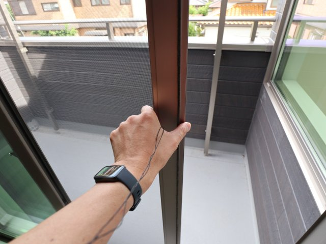 《仲介手数料無料》北区吉野町２丁目170-10(B号棟)新築一戸建てのバルコニー|撮影日 2025年7月18日 14:30 晴れ