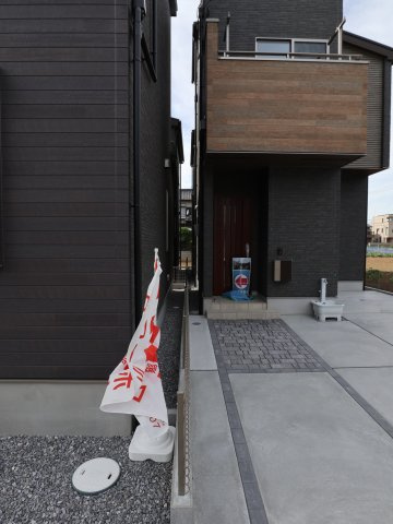 《仲介手数料無料》北区吉野町２丁目170-10(B号棟)新築一戸建ての外観|撮影日 2025年7月18日 14:30 晴れ