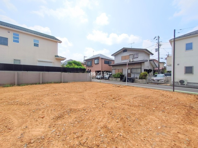 【新築分譲住宅】ふじみ野市元福岡2期の前面道路含む現地写真