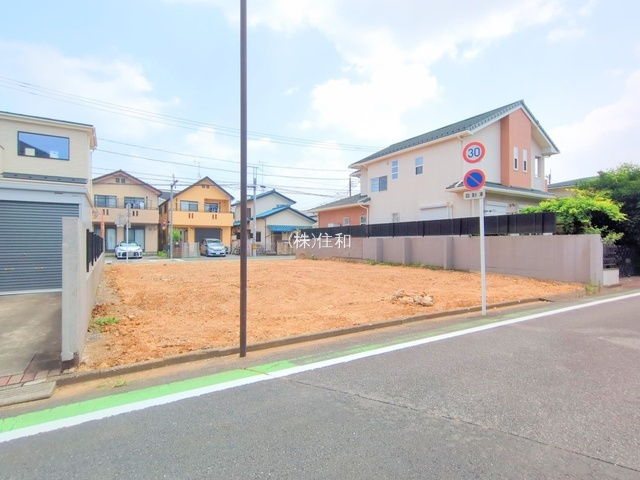【新築分譲住宅】ふじみ野市元福岡2期の前面道路含む現地写真
