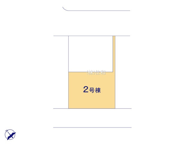 【新築分譲住宅】ふじみ野市元福岡2期の区画図