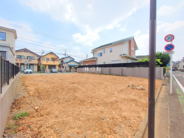 【新築分譲住宅】ふじみ野市元福岡2期の前面道路含む現地写真