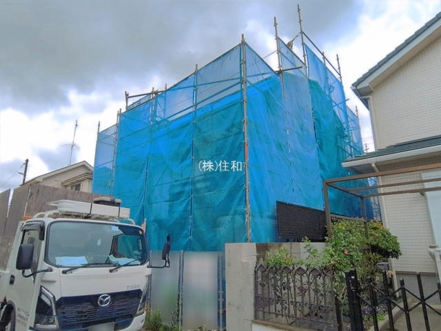 【新築分譲住宅】ふじみ野市元福岡2期の前面道路含む現地写真