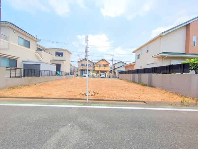 【新築分譲住宅】ふじみ野市元福岡2期の前面道路含む現地写真