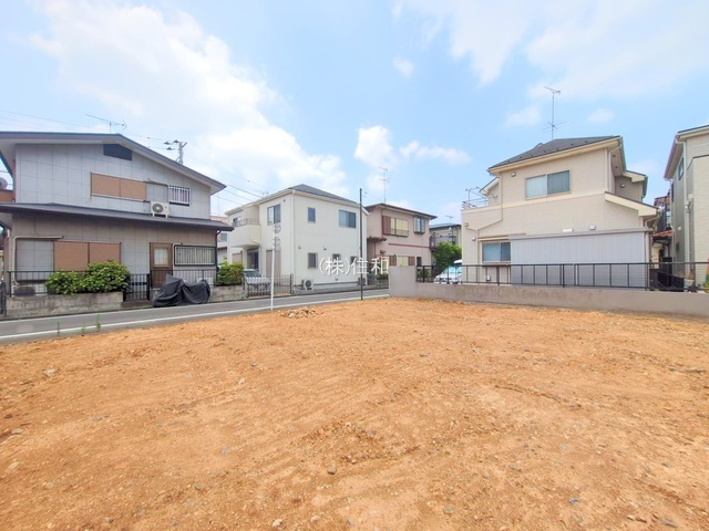 【新築分譲住宅】ふじみ野市元福岡2期の前面道路含む現地写真