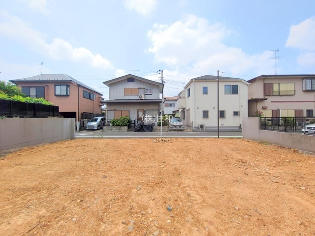 【新築分譲住宅】ふじみ野市元福岡2期の前面道路含む現地写真
