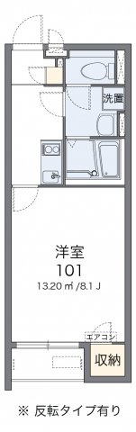 クレイノハレ オリナの間取り