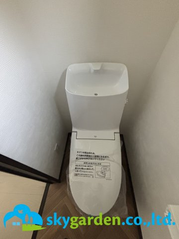 秦野市堀西　戸建のトイレ