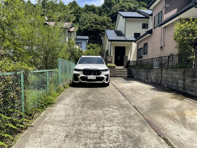 茂原市本納戸建ての駐車場