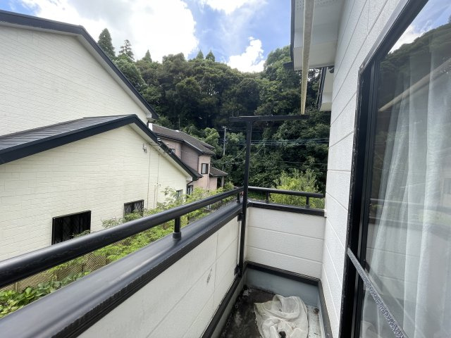 茂原市本納戸建てのバルコニー