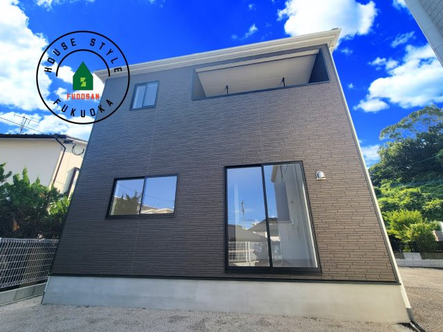 太宰府市観世音寺3丁目第1-2棟（2号棟）の外観|デザイン性のある外観です。