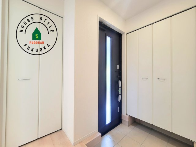 太宰府市観世音寺3丁目第1-2棟（2号棟）の防犯設備|二重ロックでしっかり防犯対策ができます。