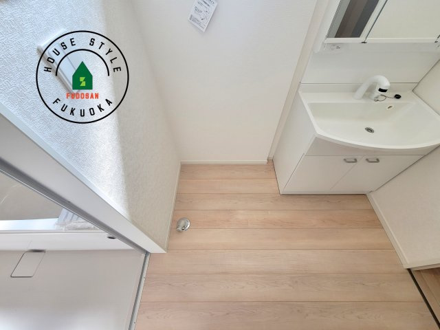 太宰府市観世音寺3丁目第1-2棟（2号棟）のランドリースペース|ランドリースペースとなります。広々して有効的にご使用できます。 