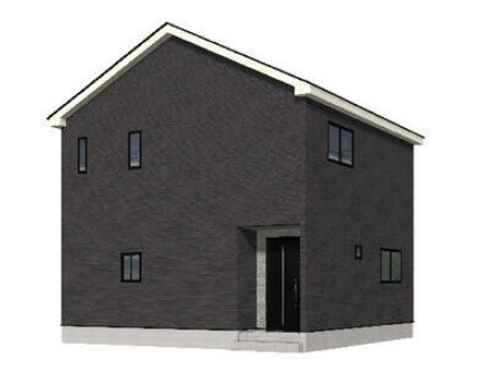 クレイドルガーデン八戸市諏訪 第3　4号棟の外観パース