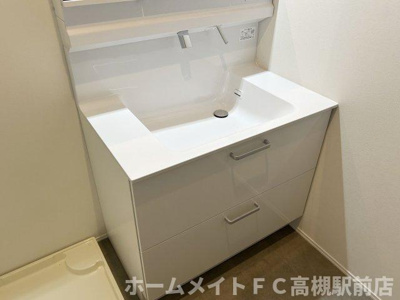 【独立洗面台】 | ファミリエ津之江E棟