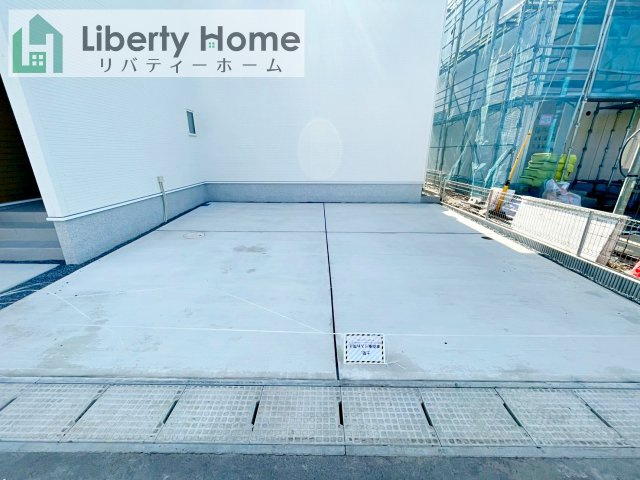 取手市井野24-1期　新築戸建　3号棟の駐車場