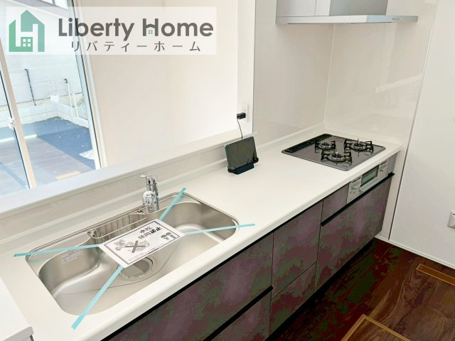 取手市井野24-1期　新築戸建　3号棟のキッチン