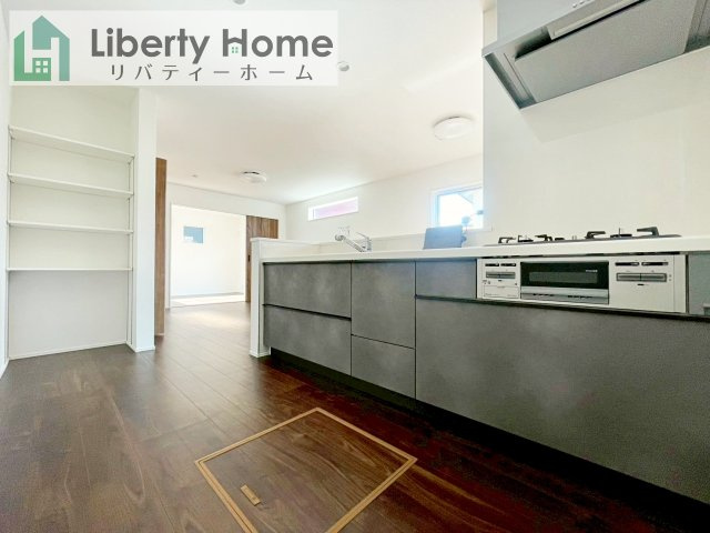 取手市井野24-1期　新築戸建　3号棟のキッチン