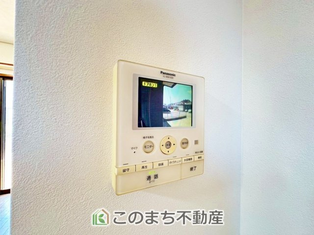 FelidiaGarden上三川町しらさぎ三丁目の設備|ＴＶモニター付きインターホンで防犯面もしっかり安心♪
