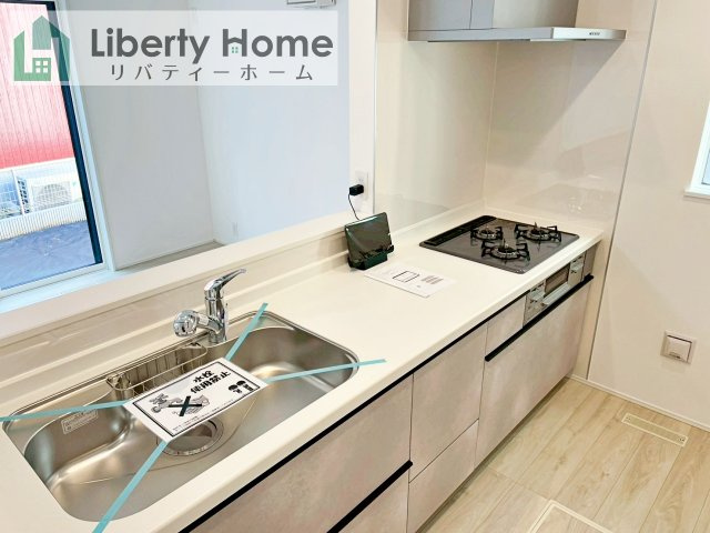 取手市井野24-1期　新築戸建　4号棟のキッチン