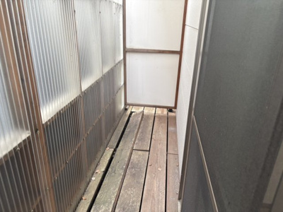 【バルコニー】 | 安立2丁目貸家