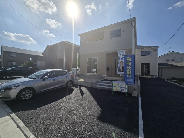 糟屋郡篠栗町田中1丁目第1-4棟（2号棟）の外観|デザイン性のある外観です。