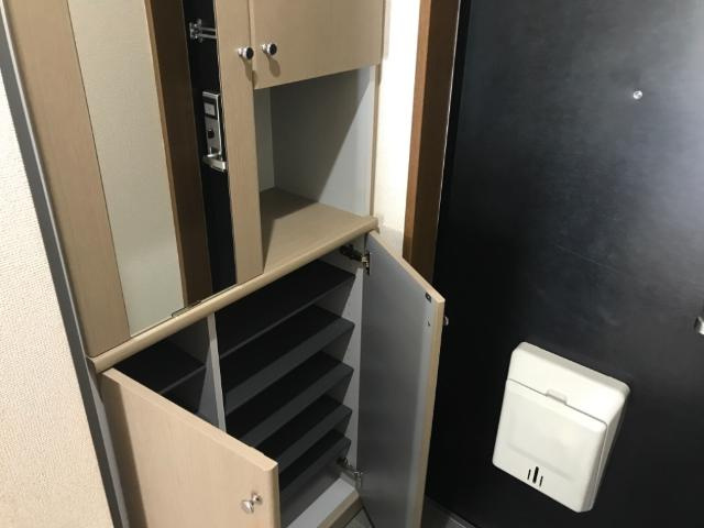 グリーンハイム松橋の玄関|下駄箱