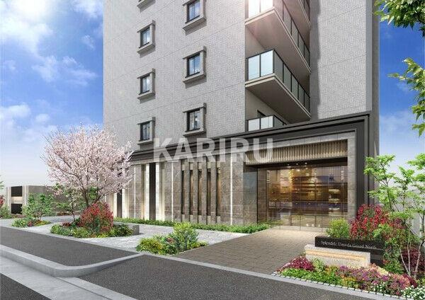 スプランディッド梅田グランノースのエントランス