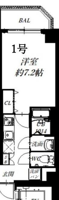M-City天王寺の間取り