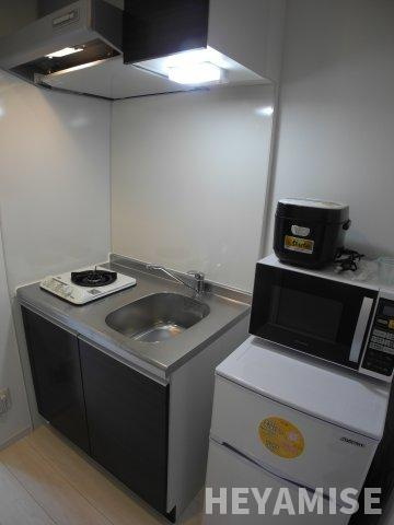 S-FORT長崎興善町のキッチン|※同間取りの別の階のお部屋の写真です※家具・家電はお問い合わせください