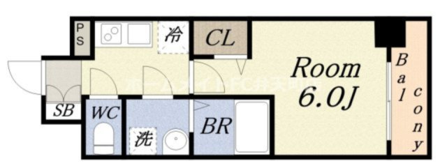 【間取り】 | エスリード大阪フェリス