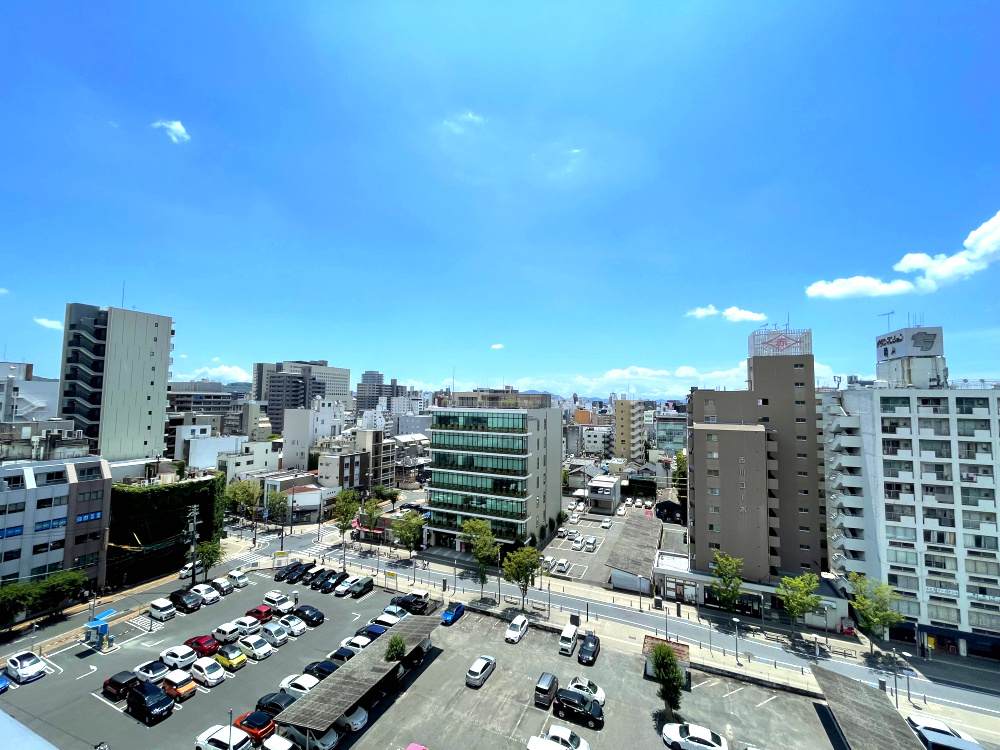 アルファステイツ平和町の展望|南側バルコニーからの眺望です。