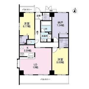 【間取り】 | エスヴェール北梅田