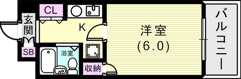 キャッスルコートⅡの間取り