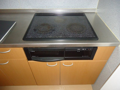 【キッチン】 | ジュネスかしわばら | IHクッキングヒーター付き