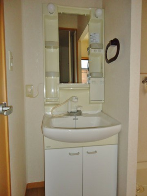 【洗面所】 | ジュネスかしわばら | 洗髪洗面化粧台