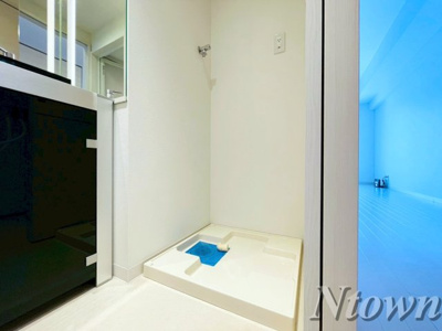 【設備】 | 千種ライズ | 洗濯機置き場です