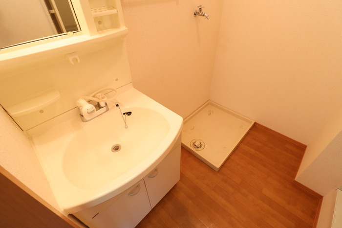 リバーフィールドの洗面所