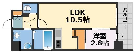 ワールドアイ大阪フェリーチェ(旧称:グランフェリーチェ・ナイン)の間取り