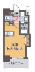 ラグゼ江戸堀の間取り