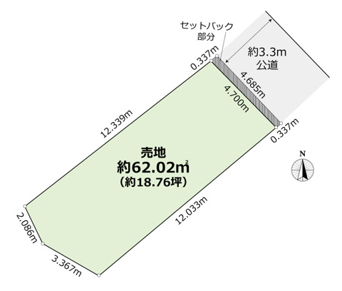 文京区大塚４丁目売地の画像