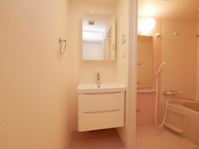 SERENiTE本町refletの洗面所