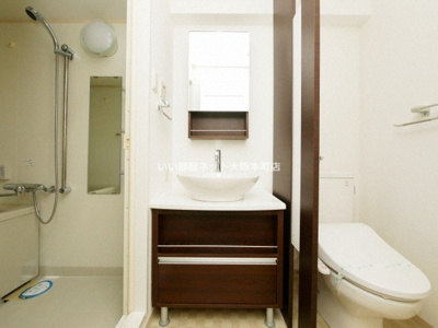 【独立洗面台】 | 南堀江プライマリーワン