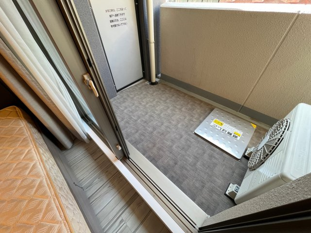 パークアクシス心斎橋のバルコニー