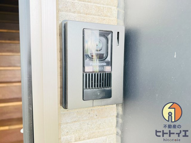 サンマリノ広川のセキュリティ|モニター付きインターホンです