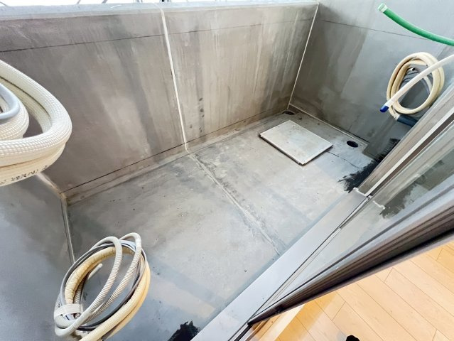 スプランディッド上本町WESTのバルコニー