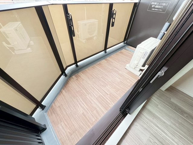 CREATIF堂島のバルコニー