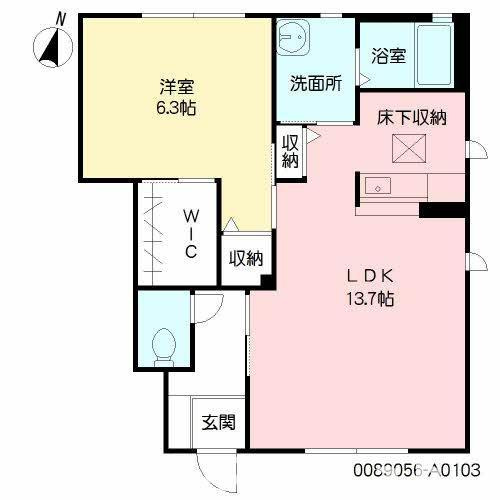 サンビレッジ松原の間取り