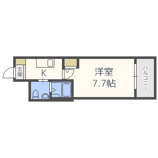 セレニテ本町グランデの間取り